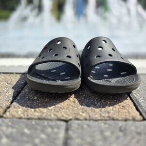 Crocs Classic Slide - Black - Size 8